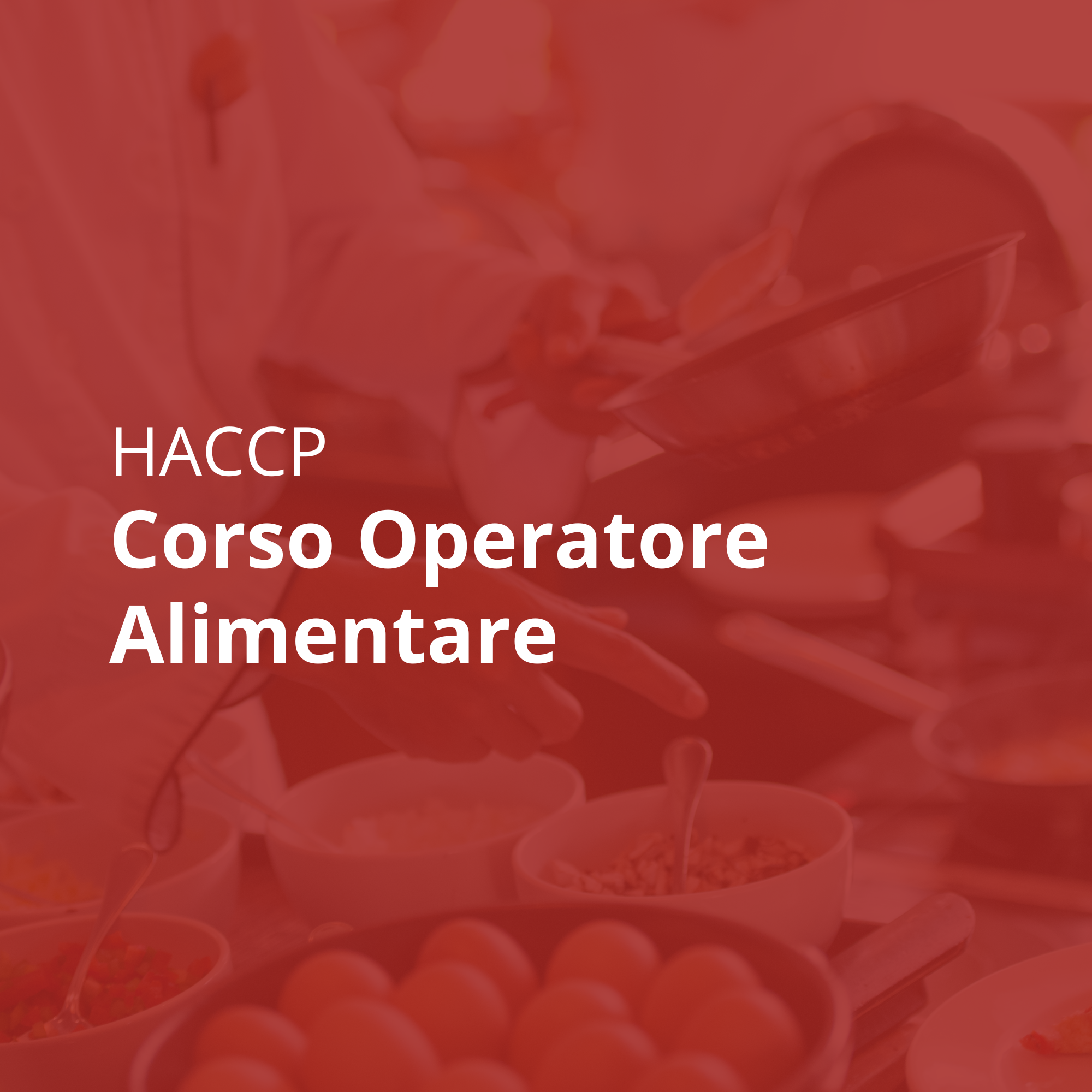 Corso HACCP
