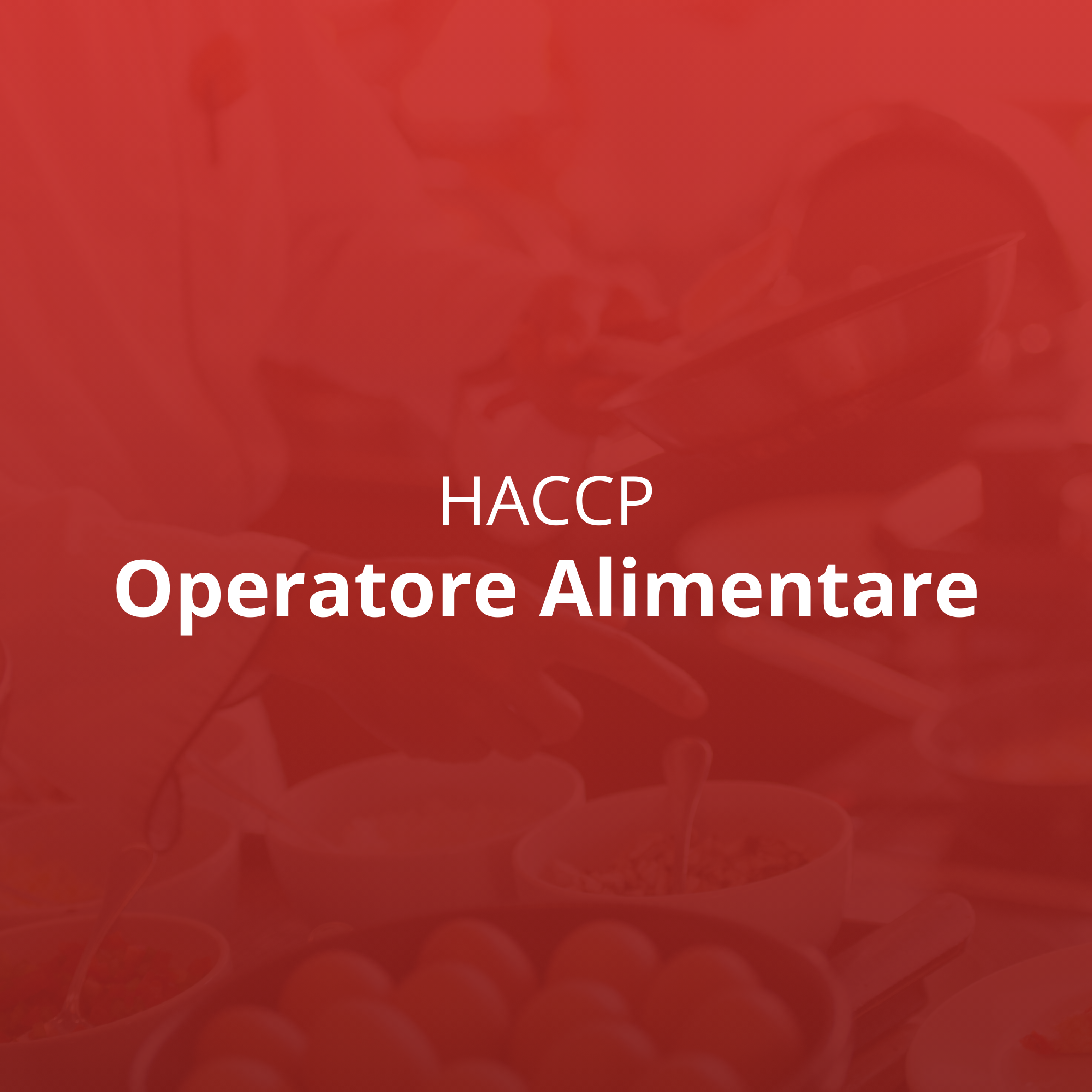 Corso HACCP